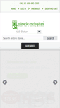 Mobile Screenshot of miracleexclusives.com