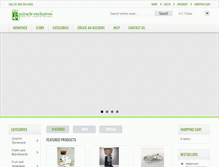 Tablet Screenshot of miracleexclusives.com